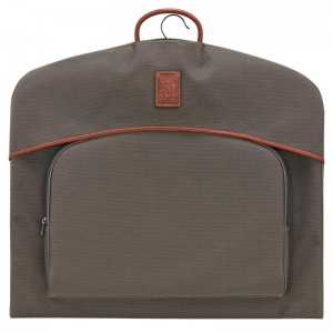 Longchamp Boxford Garment cover Women's Travel Bags Brown | GSF-384276