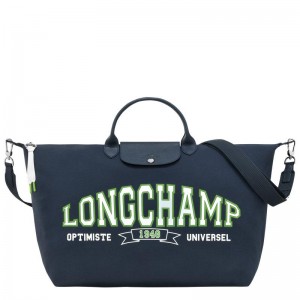 Longchamp Le Pliage Collection Women's Travel Bags Navy | AEG-327916