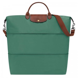 Longchamp Le Pliage Original expandable Women's Travel Bags Sage Green | MHP-458291