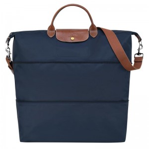 Longchamp Le Pliage Original expandable Women's Travel Bags Navy | XVQ-453276