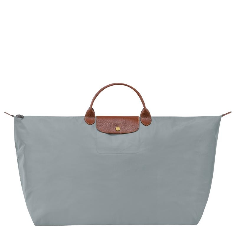 Longchamp Le Pliage Original M Women\'s Travel Bags Steel Grey | GAD-376190