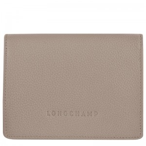 Longchamp Le Foulonné Women's Wallets Turtledove Grey | XUC-317504